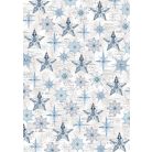 Ciao Bella Elegance of Blue Vellum papírkészlet A4 Vellum Paper Patterns (6 ív)