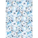 Ciao Bella Elegance of Blue Vellum papírkészlet A4 Vellum Paper Patterns (6 ív)