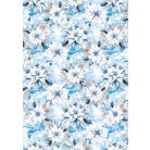 Ciao Bella Elegance of Blue Vellum papírkészlet A4 Vellum Paper Patterns (6 ív)