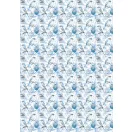 Ciao Bella Elegance of Blue Vellum papírkészlet A4 Vellum Paper Patterns (6 ív)