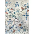 Ciao Bella Elegance of Blue Papírkészlet A4 Deluxe Paper Pearl (5 ív)