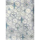 Ciao Bella Elegance of Blue Papírkészlet A4 Deluxe Paper Pearl (5 ív)