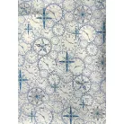 Ciao Bella Elegance of Blue Papírkészlet A4 Deluxe Paper Pearl (5 ív)