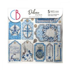   Ciao Bella Elegance of Blue Papírkészlet 6" (15 cm) Deluxe Paper Pearl (5 ív)