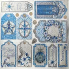 Ciao Bella Elegance of Blue Papírkészlet 6" (15 cm) Deluxe Paper Pearl (5 ív)