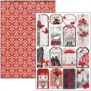 Ciao Bella Paris Je t'aime Scrapbook papírkészlet 12" (30 cm) Patterns Pad (8 ív)