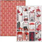 Ciao Bella Paris Je t'aime Scrapbook papírkészlet 12" (30 cm) Patterns Pad (8 ív)