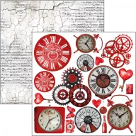   Ciao Bella Paris Je t'aime Kivágóív készlet 6" (15 cm) Fussy Cut Pad (24 ív)