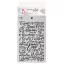 Ciao Bella Paris Je t'aime Stencil 5"x8" (13x20cm) Love Engraved Texture Stencil (1 db)
