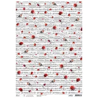   Ciao Bella Paris Je t'aime Rizspapír A3 Rose whispers Rice Paper (1 ív)