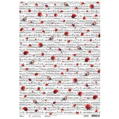   Ciao Bella Paris Je t'aime Rizspapír A3 Rose whispers Rice Paper (1 ív)