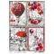 Ciao Bella Paris Je t'aime Rizspapír A4 Paris Je t’aime cards Rice Paper (1 ív)