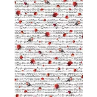   Ciao Bella Paris Je t'aime Vellum papírkészlet A4 Vellum Paper Patterns (6 ív)