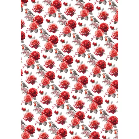 Ciao Bella Paris Je t'aime Vellum papírkészlet A4 Vellum Paper Patterns (6 ív)