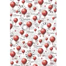 Ciao Bella Paris Je t'aime Vellum papírkészlet A4 Vellum Paper Patterns (6 ív)
