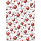 Ciao Bella Paris Je t'aime Vellum papírkészlet A4 Vellum Paper Patterns (6 ív)