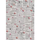 Ciao Bella Paris Je t'aime Vellum papírkészlet A4 Vellum Paper Patterns (6 ív)