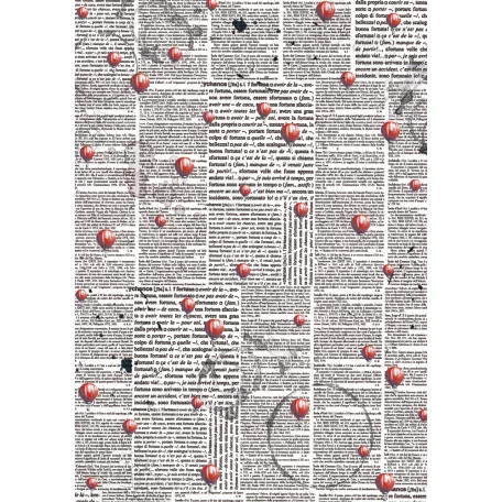 Ciao Bella Paris Je t'aime Vellum papírkészlet A4 Vellum Paper Patterns (6 ív)