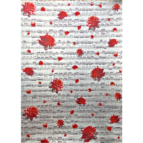 Ciao Bella Paris Je t'aime Papírkészlet A4 Deluxe Paper Pearl (5 ív)