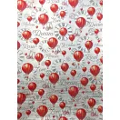 Ciao Bella Paris Je t'aime Papírkészlet A4 Deluxe Paper Pearl (5 ív)