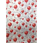 Ciao Bella Paris Je t'aime Papírkészlet A4 Deluxe Paper Pearl (5 ív)