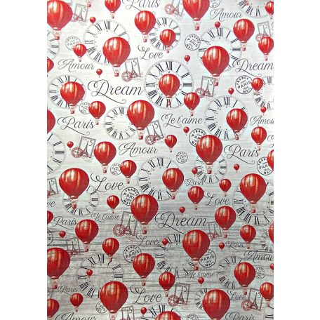 Ciao Bella Paris Je t'aime Papírkészlet A4 Deluxe Paper Pearl (5 ív)