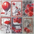 Ciao Bella Paris Je t'aime Papírkészlet 6" (15 cm) Deluxe Paper Pearl (5 ív)