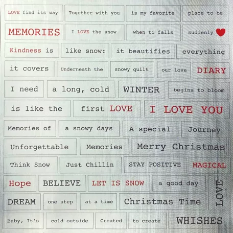 Ciao Bella Paris Je t'aime Papírkészlet 6" (15 cm) Deluxe Paper Pearl (5 ív)