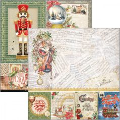   Ciao Bella The Nutcracker Scrapbook papírkészlet 8" (20 cm) Paper Pad (12 ív)