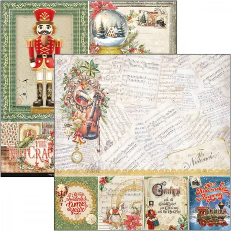 Ciao Bella The Nutcracker Scrapbook papírkészlet 8" (20 cm) Paper Pad (12 ív)