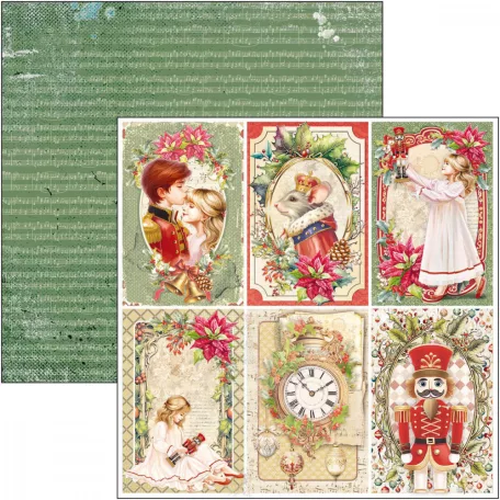 Ciao Bella The Nutcracker Scrapbook papírkészlet 8" (20 cm) Paper Pad (12 ív)