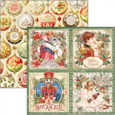 Ciao Bella The Nutcracker Scrapbook papírkészlet 8" (20 cm) Paper Pad (12 ív)