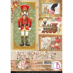   Ciao Bella The Nutcracker Scrapbook papírkészlet 12" (30 cm) Patterns Pad (8 ív)
