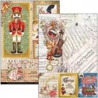   Ciao Bella The Nutcracker Scrapbook papírkészlet 12" (30 cm) Patterns Pad (8 ív)