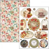   Ciao Bella The Nutcracker Scrapbook papírkészlet 12" (30 cm) Patterns Pad (8 ív)