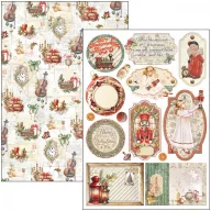   Ciao Bella The Nutcracker Scrapbook papírkészlet 12" (30 cm) Patterns Pad (8 ív)
