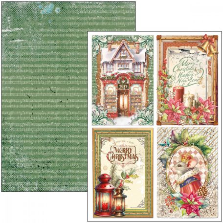 Ciao Bella The Nutcracker Scrapbook papírkészlet 12" (30 cm) Patterns Pad (8 ív)
