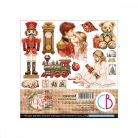 Ciao Bella The Nutcracker Kivágóív készlet 6" (15 cm) Fussy Cut Pad (24 ív)