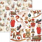 Ciao Bella The Nutcracker Kivágóív készlet 6" (15 cm) Fussy Cut Pad (24 ív)