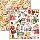 Ciao Bella The Nutcracker Kivágóív készlet 6" (15 cm) Fussy Cut Pad (24 ív)