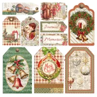  Ciao Bella The Nutcracker Vellum kivágóív készlet 6" (15 cm) Vellum Fussy Cut (6 ív)