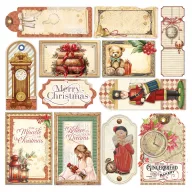   Ciao Bella The Nutcracker Vellum kivágóív készlet 6" (15 cm) Vellum Fussy Cut (6 ív)