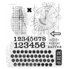 Stampers Anonymous Deconstructed Tim Holtz Gumibélyegző Cling Stamps (1 csomag)