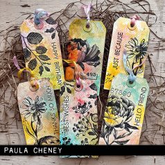   Stampers Anonymous French Garden Tim Holtz Gumibélyegző Cling Stamps (1 csomag)