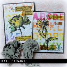 Stampers Anonymous French Garden Tim Holtz Gumibélyegző Cling Stamps (1 csomag)