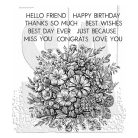 Stampers Anonymous Floristry Tim Holtz Gumibélyegző Cling Stamps (1 csomag)