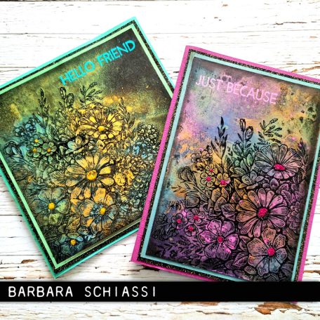 Stampers Anonymous Floristry Tim Holtz Gumibélyegző Cling Stamps (1 csomag)