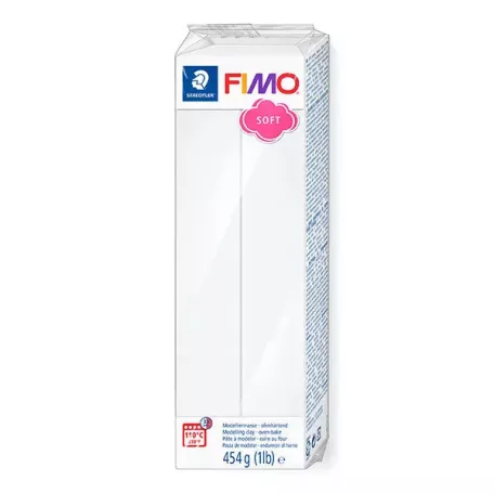FIMO Süthető gyurma 454g - Fehér - Fimo Soft (1 db)