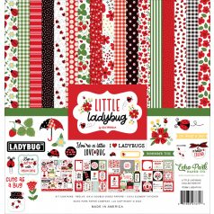   Echo Park Little Ladybug Scrapbook papírkészlet 12" (30 cm) Collection Kit (1 csomag)