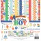 Echo Park Make A Wish Birthday Boy Scrapbook papírkészlet 12" (30 cm) Collection Kit (1 csomag)